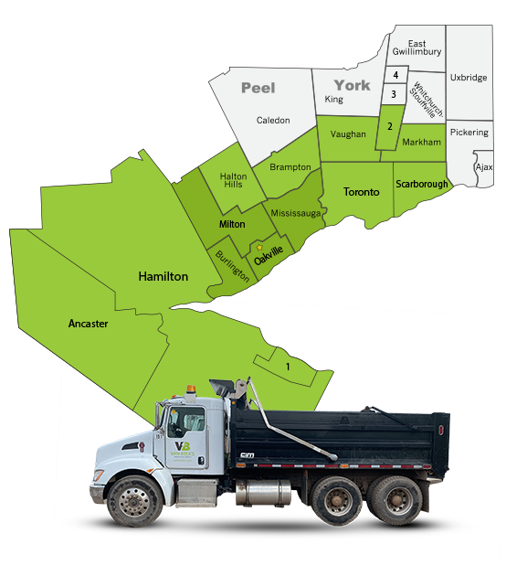 Oakville Landscaping Supplies Delivery Zones Near Me