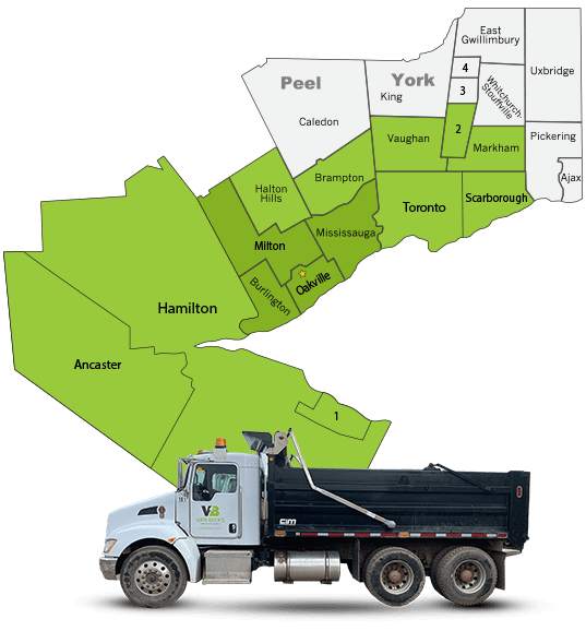 Mississauga Landscaping Supplies Delivery Zones Near Me