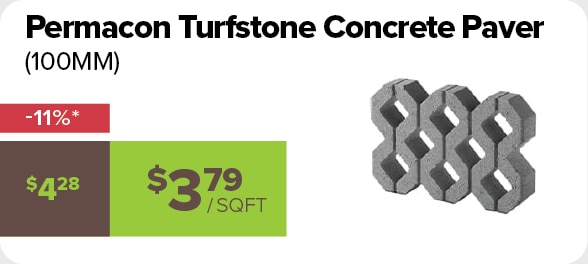 Permacon Turfstone 100mm Paver