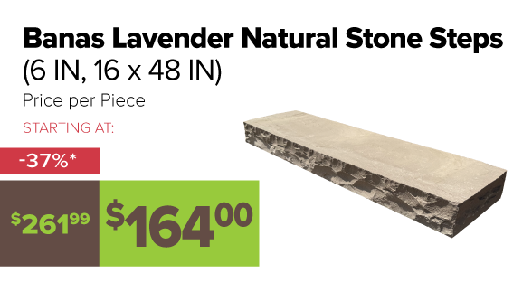 Banas Lavender Steps 6in 16x48 37% off