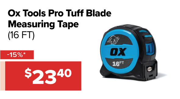 Ox tools Tape Measure
