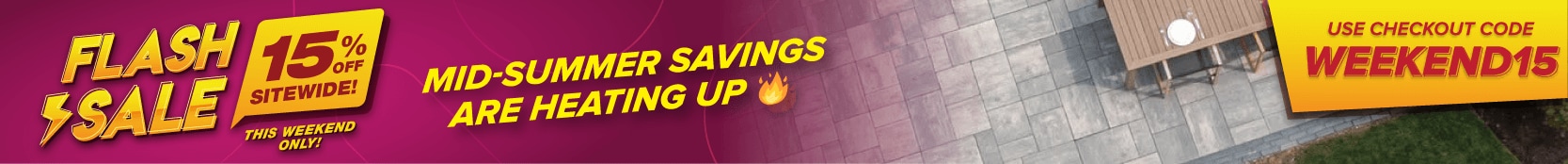Van Beek's Weekend Flash Sale