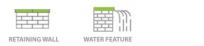 Retaining Wall, Water Feature