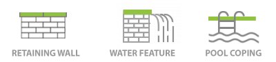 Retaining Wall, Water Feature