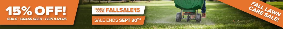Van Beek's Soil, Grass Seed and Fertilizer Fall Promotion