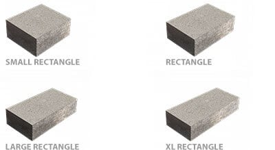 Regular Wall, Tapered Wall, Corner Wall