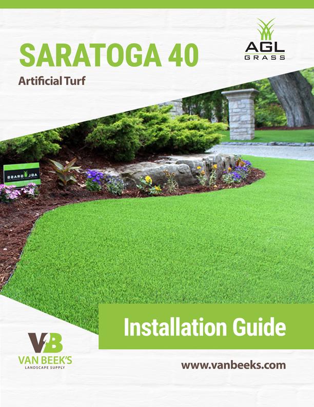 AGL Saratoga 40 Artificial Grass Installation Guide
