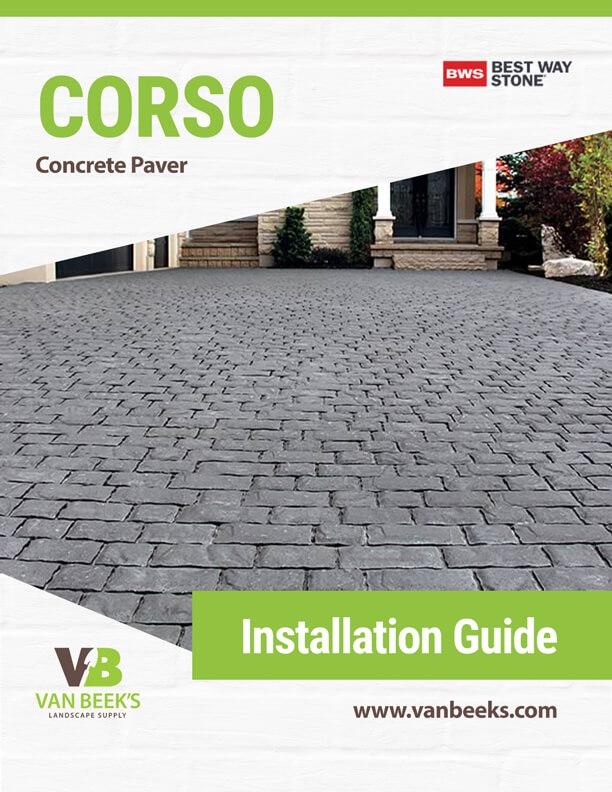 Best Way Stone Corso Concrete Paver Installation Guide