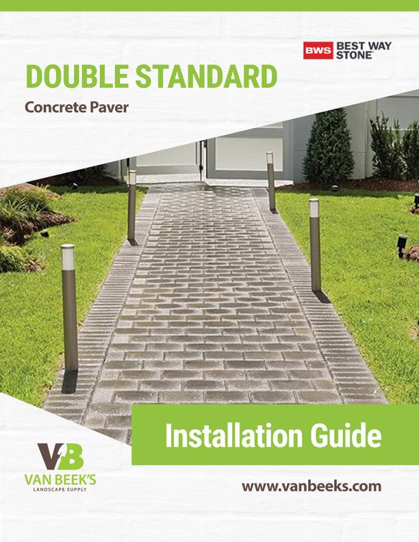 Best Way Stone Double Standard Concrete Paver Installation Guide