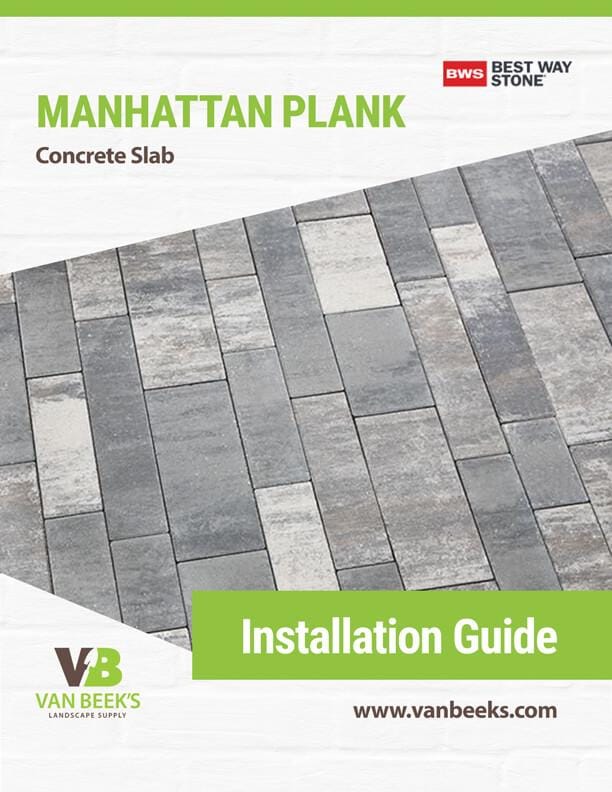 Best Way Stone Manhattan Plank Concrete Paver Installation Guide