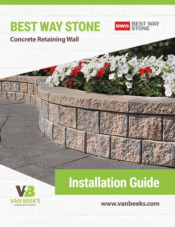 Best Way Stone Barnbeam Concrete Retaining Wall Installation Guide