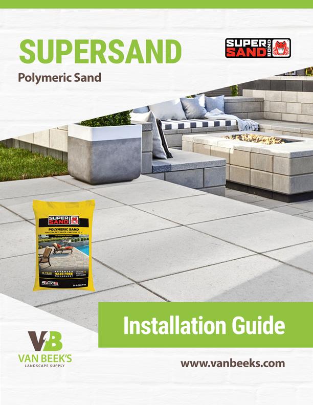 Gator Supersand Polymeric Sand Installation Guide