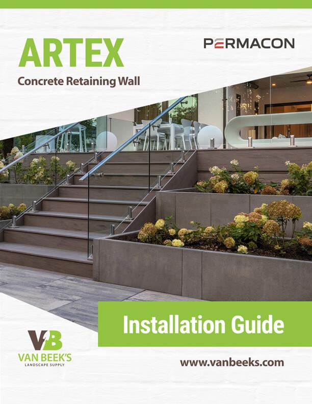 Permacon Artex Panel Concrete Retaining Wall Installation Guide