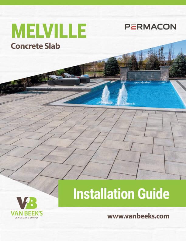 Permacon Melville 60 Concrete Slab Installation Guide