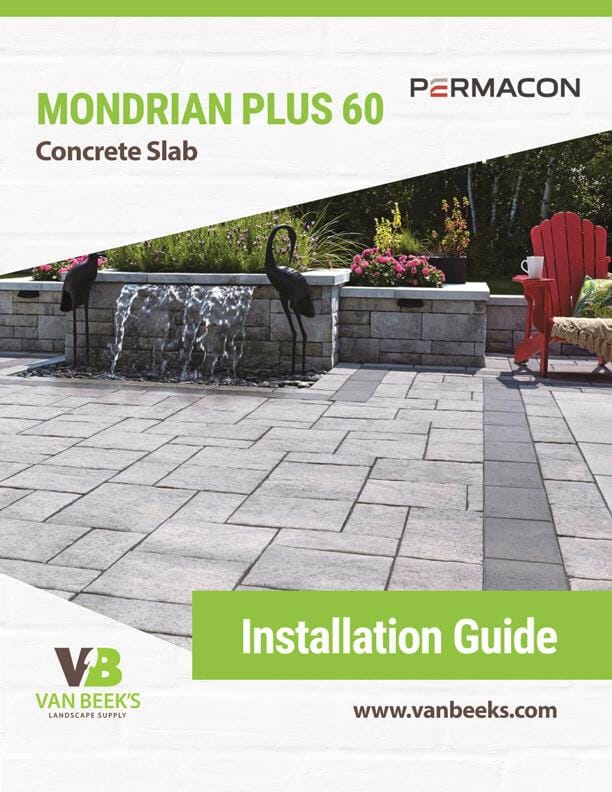 Permacon Mondrian 60 Concrete Slab Installation Guide