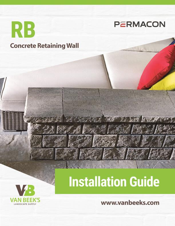 Permacon RB Concrete Retaining Wall Installation Guide