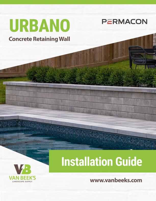 Permacon Urbano Concrete Retaining Wall Installation Guide