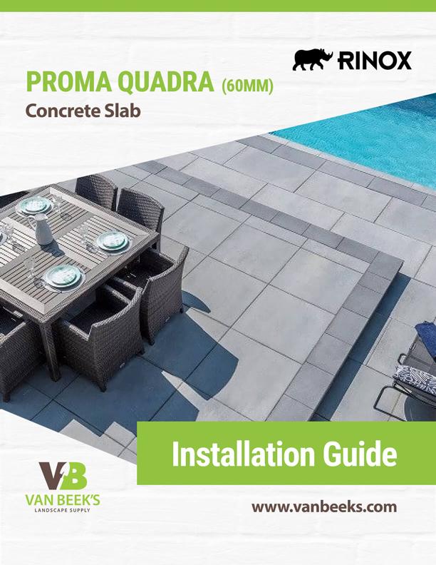 Rinox Proma Quadra Concrete Slab Installation Guide