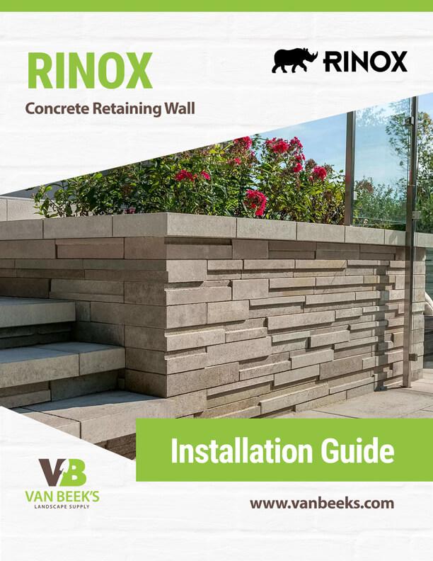 Rinox Ora Concrete Retaining Wall Installation Guide