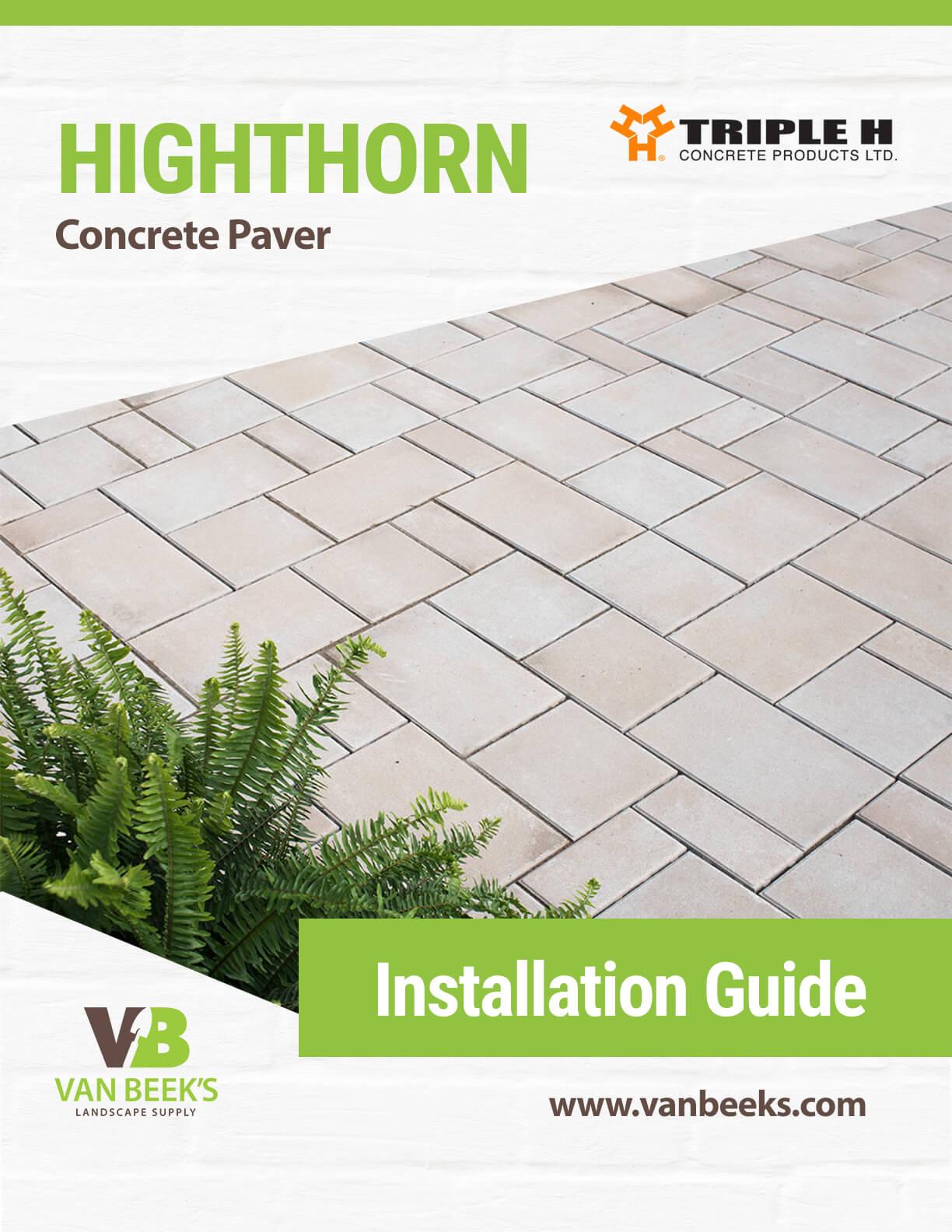 Permacon Vario Concrete Retaining Wall Installation Guide