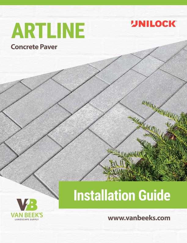 UNilock Artline Concrete Paver Installation Guide