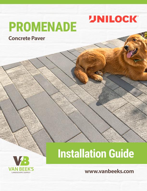 Unilock Promenade Paver Installation Guide