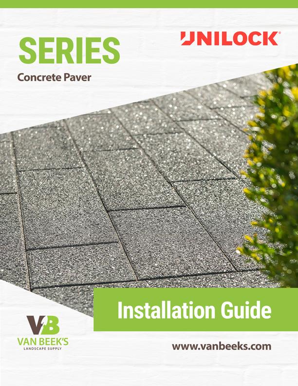 Unilock Series Concrete Paver Installation Guide